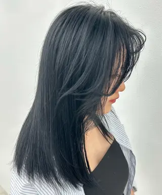 ミディアム 髙梨 蒼空のヘアスタイル