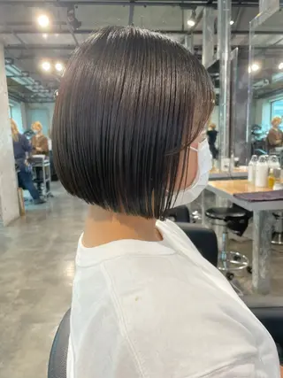 ショート カラー ヘアアレンジ Over hair_ misakiのヘアスタイル