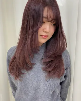 ロング カラー NIKO/名古屋/ 髪質改善/艶髪のヘアスタイル