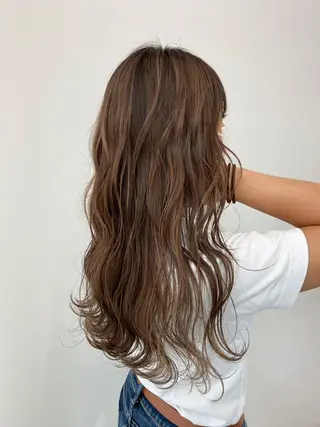 ロング カラー 【公式】amble luxe池袋東口🩷のヘアスタイル