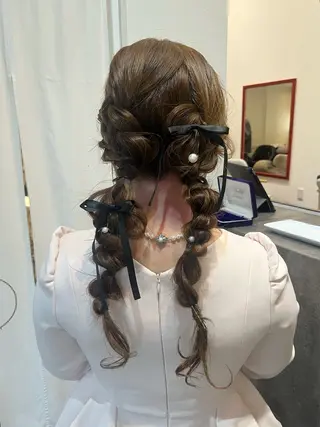ヘアアレンジ 金沢市/美容師/ 岡島由希美のマツエク・マツパデザイン