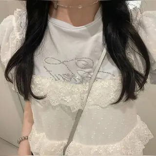 セミロング 渋谷エクステ ️AOI🫧のヘアスタイル