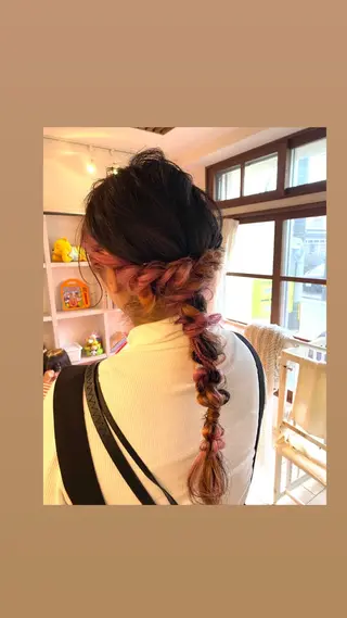 ヘアアレンジ 井上 歩美のヘアスタイル