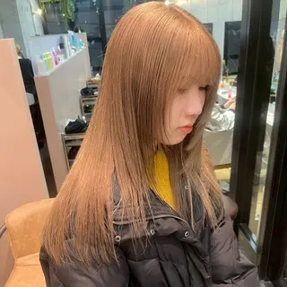 カラー ティセラ💖 カットモデル募集中のヘアスタイル