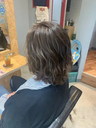 ミディアム stylist N0Nのヘアスタイル