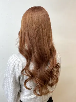 カラー ロング カワイイの研究家💄 GLOSS/はるなのヘアスタイル