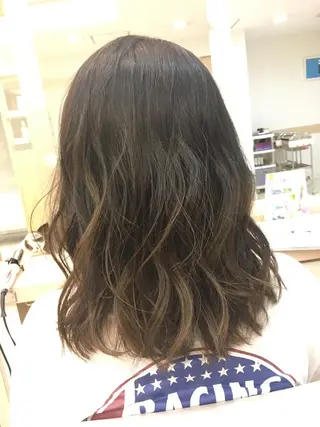 ミディアム 🌟ROUGE 🧸おびつななみのヘアスタイル