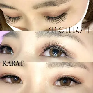 マツエク・マツパ ★KAEDE★伊勢崎 【KARAT】のマツエク・マツパデザイン