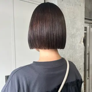 ミディアム 伊藤ほのか/パーマ /酸性ストレートのヘアスタイル