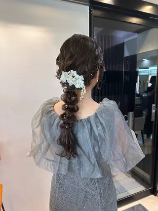 ヘアアレンジ mio/【日本橋】 撮影モデルのヘアスタイル