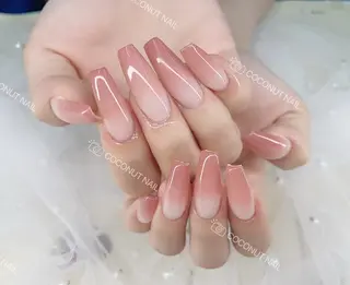 ネイル 神田 ココナッツのネイルデザイン