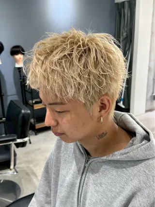 メンズ 布施メンズ特化美容師 秋山　涼のヘアスタイル