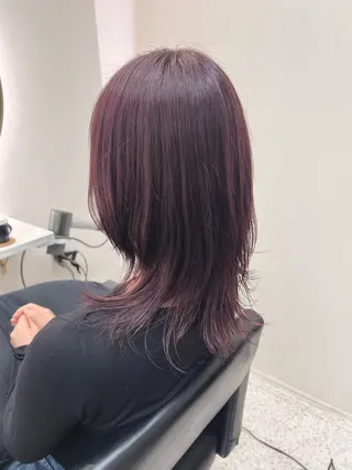 ミディアム 髪質改善 ヒデのヘアスタイル