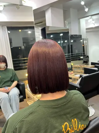 ショート カラー 神戸ボブ✂️ ioe三宮/田 伸佳のヘアスタイル