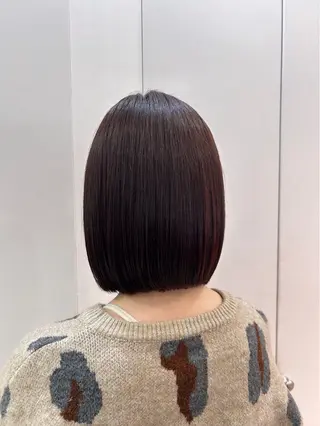 ミディアム カラー 大西 杏依のヘアスタイル