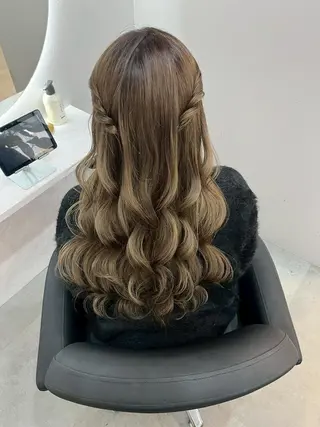 ロング カラー ALLEN hair 梅田店のヘアスタイル
