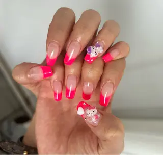ネイル SEINA_ NAIL🐈‍⬛💗のネイルデザイン