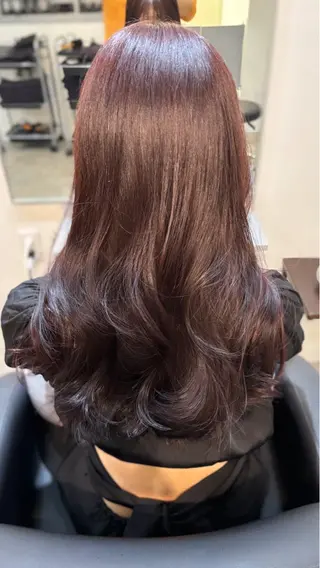 ロング 髪質改善 安田萌吾のヘアスタイル