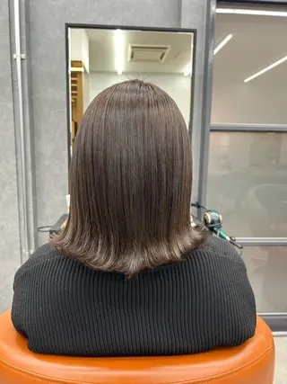 ミディアム ツヤカラー🧸💫 のりかのヘアスタイル