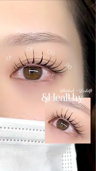 マツエク・マツパ Eyelash & Eyebrowのマツエク・マツパデザイン