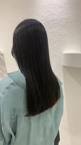 ロング カラー ブリーチなしWカラー ／レイヤー🎀マリノのヘアスタイル