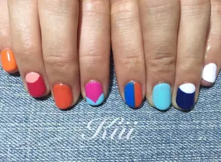 ネイル kiii.__ ✴︎*のネイルデザイン