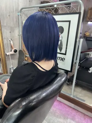 ミディアム ☀️ハイトーンボブ ☀️石川 海斗のヘアスタイル