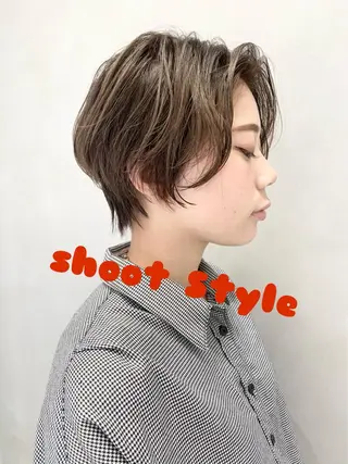 ショート 🌳1日2人限定 🙇トチのヘアスタイル