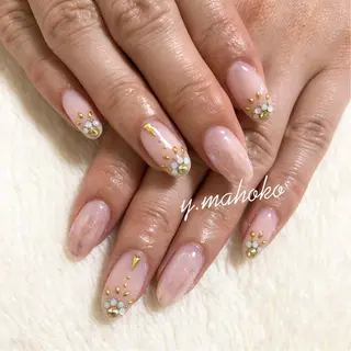 ネイル パラジェル有/ 長さだし/mahoのネイルデザイン