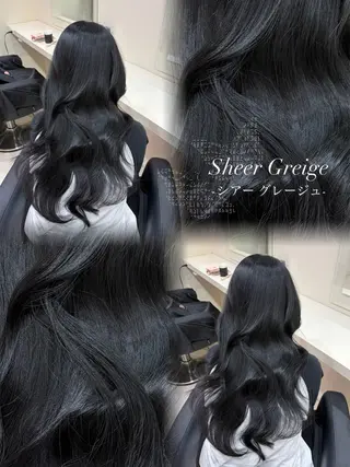 ロング カラー 韓国風hair🖤 Maria🖤のヘアスタイル