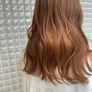 セミロング カラー unique RINNEのヘアスタイル