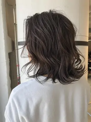 ミディアム カラー welring hair salonのヘアスタイル
