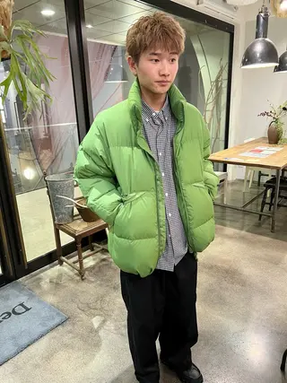 ショート カラー メンズ 千葉 郁也のヘアスタイル