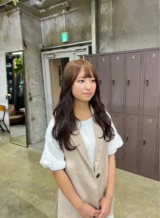 ロング 中江 友哉のヘアスタイル