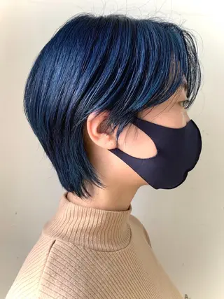 ショート カラー 加藤 佑哉のヘアスタイル