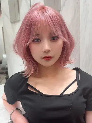 ミディアム 💎kyohei／ 透明感カラー💎のヘアスタイル