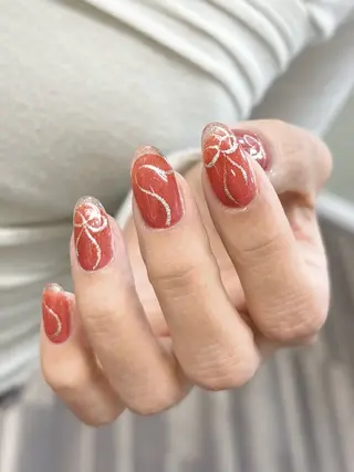 ネイル rikako OAK溝の口のネイルデザイン