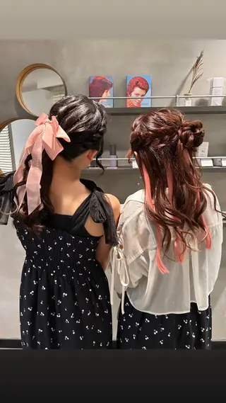 ロング ヘアアレンジ タナカ カナ🫧のヘアスタイル