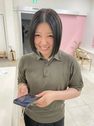 カラー 相澤 陽菜のヘアスタイル