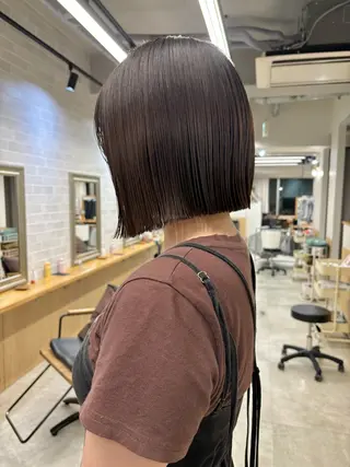 ミディアム ボブ特化美容師 🌈うめつたいがのヘアスタイル