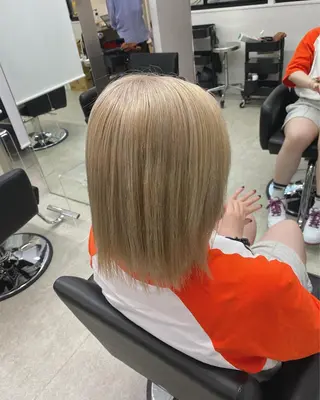 ショート カラー エクステモデル募集 💗大阪梅田/川上のヘアスタイル