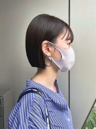 ショート 🌿ボブ パーマ高橋啓太🌿のヘアスタイル