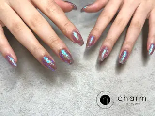 ネイル ネイルルーム チャームのネイルデザイン