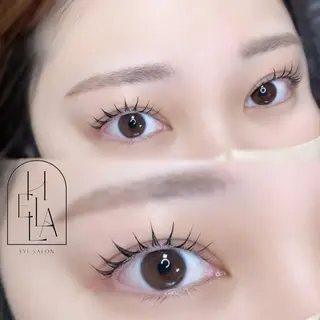 マツエク・マツパ まつげパーマ／眉毛 H e l l aのマツエク・マツパデザイン