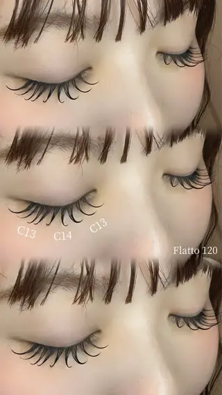 マツエク・マツパ K.Ura 𝜗𝜚のマツエク・マツパデザイン