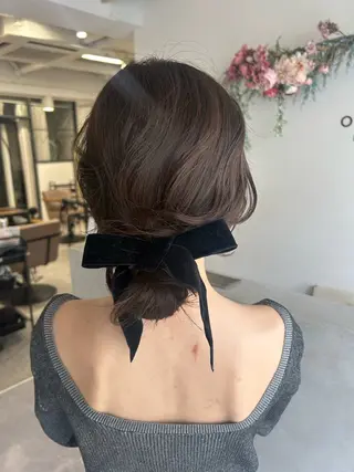 ヘアアレンジ ayu omochaのヘアスタイル