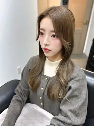 ロング カラー 艶髪改善師/高橋潤 /レイヤーカットのヘアスタイル