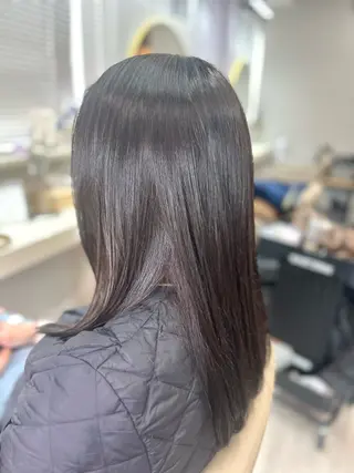 セミロング 池田 太一のヘアスタイル