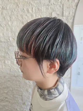 ショート 🫧高濃度水素カラー ✂️鈴木 直人のヘアスタイル