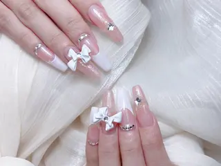 ネイル M🌷nail 長さだし専門店のネイルデザイン